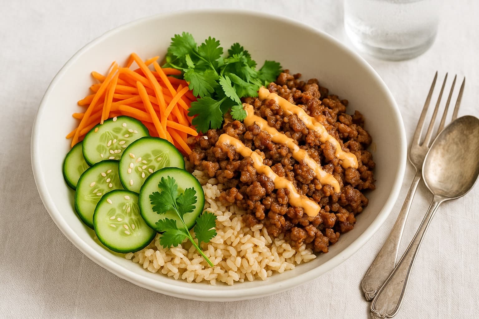 Vietnamese-Style Pork Banh Mi Bowls